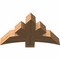Ekena Millwork Davenport Timber Gable Bracket, Western Red Cedar, 36"W x 21"H x 5 1/2"D x 5 1/2"F, 14/12 Pitch GBW036X21X0606DAV00SWR - alternate 3